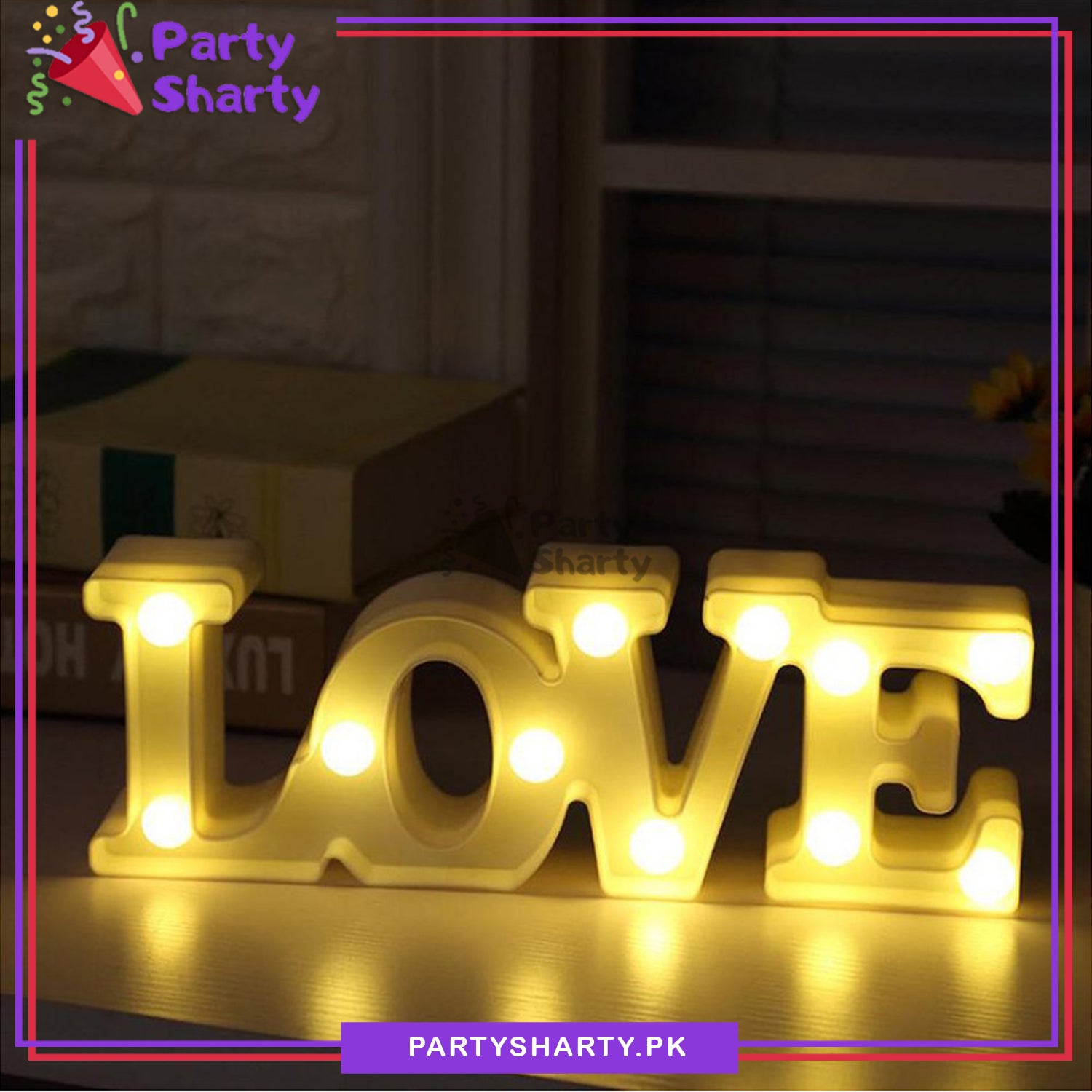 LOVE LED Marquee Lights LED Plastic Light Up Sign For Valentine Anniversary Night Light Wedding Birthday Party Decoration - Image 5